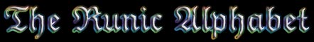 Runic Alphabet