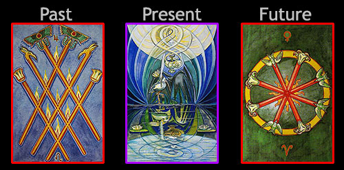 3-card example 1 3-card reading example with severe ill-dignification